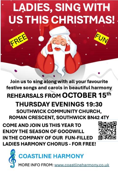 Sing with us this Christmas Sing with us this Christmas